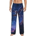 thumbnail image 1 of Rateoe Starry Sky Wall Flying Tiger Pattern Men’s Ultra-Soft Comfy Pajama Lounge Pants Sleepwear,Comfortable Lounge Wear,lightweight Pajamas, Casual Home Wear-X-Large, 1 of 6