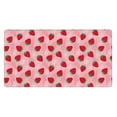 thumbnail image 1 of Rateoe Strawberry Print Mouse Pad - Extended Large Gaming Mousepad,Non-Slip Stitched Edge,16x29.5 Inch, 1 of 8