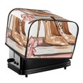 thumbnail image 1 of Rateoe Stylish High Heels On Books Pattern Toaster Covers 4 Slice Wide Slot,Bread Machine Cover,Bread Dust Cover & Fingerprint Protection,Appliance Covers, 1 of 6
