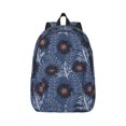 thumbnail image 1 of Rateoe Sunflowers Pattern Canvas College Laptop Backpack,Travel Daypack,Durable Rucksack Travel Notebook Bag School Backpack Book Bag for Men Women-Medium, 1 of 7