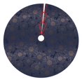 thumbnail image 1 of Rateoe Sunflowers Print Christmas Tree Skirt 48" for Xmas Holiday New Year Party Circle Tree Mat Ornaments Decoration, 1 of 7