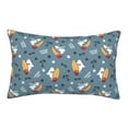 thumbnail image 1 of Rateoe Surf Shark Pattern Pillow Covers with Invisible Zipper(Pillows are not Included) Standard Pillowcases-20"x30", 1 of 6
