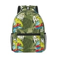 thumbnail image 1 of Rateoe Surfing Dinosaur Pattern Durable Student Backpack Laptop Bag- Ergonomic Design, Waterproof Twill Fabric - Ideal for School, Travel, and Outdoor Activities, 1 of 6