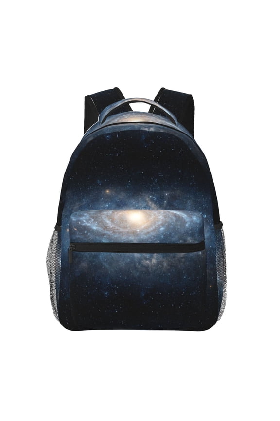 The Galaxy Pattern Casual Backpack for School, Work, Travel Adjustable Straps, Multiple Compartments Ergonomic Design, Fits Laptops and Tablets