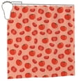 thumbnail image 1 of Rateoe Tomato Shower Curtain - Fancy Bathroom Shower Curtain Sets - Waterproof Shower Curtain with Hooks with 12 Plastic Hooks 72x72 Inches, 1 of 5