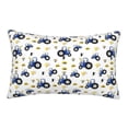 thumbnail image 1 of Rateoe Tractor And Vehicle Pattern Pillow Covers with Invisible Zipper(Pillows are not Included) Standard Pillowcases-14"x20", 1 of 6