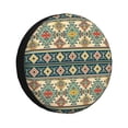thumbnail image 1 of Rateoe Traditional Tribal Aztec1 Pattern Tire Cover Wheel Protectors Weatherproof Wheel Covers Universal Fit for Trailer Rv SUV Truck Camper Travel Trailers Accessories-15 inch, 1 of 6