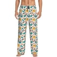 thumbnail image 1 of Rateoe Travel Elements Pattern Men’s Ultra-Soft Comfy Pajama Lounge Pants Sleepwear,Comfortable Lounge Wear,lightweight Pajamas, Casual Home Wear-X-Large, 1 of 6