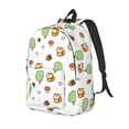 thumbnail image 1 of Rateoe Tree Squirrel Pattern Durable Canvas Backpack for Men & Women – Stylish & Lightweight – Adjustable Straps, Multiple Pockets – Fits 15-17 Inch LaptopsMedium, 1 of 5