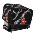 thumbnail image 1 of Rateoe Tricolor Koi Fish Trio Pattern Toaster Covers 4 Slice Wide Slot,Bread Machine Cover,Bread Dust Cover & Fingerprint Protection,Appliance Covers, 1 of 6
