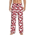 thumbnail image 1 of Rateoe Tulips Flowers Pattern Men’s Ultra-Soft Comfy Pajama Lounge Pants Sleepwear,Comfortable Lounge Wear,lightweight Pajamas, Casual Home Wear-X-Large, 1 of 6