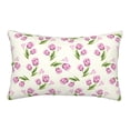 thumbnail image 1 of Rateoe Tulips Flowers Pattern Pillow Covers with Invisible Zipper(Pillows are not Included) Standard Pillowcases-20"x30", 1 of 6