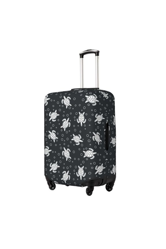 Turtle Printed Luggage Cover, Suitcase Protector Fits 18-32 Inch Luggage-Small