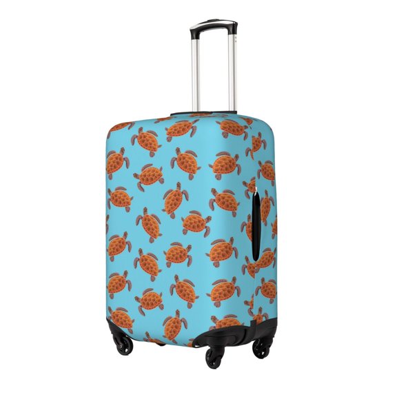 Rateoe Turtle Printed Luggage Cover, Suitcase Protector Fits 18-32 Inch Luggage-X-Large