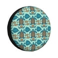 thumbnail image 1 of Rateoe Turtles And Seahorses Pattern Tire Cover Wheel Protectors Weatherproof Wheel Covers Universal Fit for Trailer Rv SUV Truck Camper Travel Trailers Accessories-15 inch, 1 of 6