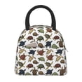 thumbnail image 1 of Rateoe Various Turtle Pattern Lunch Bag Women, Lunch Box, Lunch Bag, Small Leakproof Lunch Tote Large Capacity Reusable Insulated Cooler Lunch Container, 1 of 6