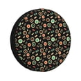 thumbnail image 1 of Rateoe Vector Retro Music Pattern Tire Cover Wheel Protectors Weatherproof Wheel Covers Universal Fit for Trailer Rv SUV Truck Camper Travel Trailers Accessories-15 inch, 1 of 6