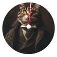 thumbnail image 1 of Rateoe Victorian Gentle Cat Print Christmas Tree Skirt 30" for Xmas Holiday New Year Party Circle Tree Mat Ornaments Decoration, 1 of 7