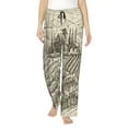 thumbnail image 1 of Rateoe Vineyard Landscape Pattern Women’s Ultra-Soft Comfy Pajama Lounge Pants Sleepwear,Comfortable Lounge Wear,lightweight Pajamas, Casual Home Wear-Medium, 1 of 6