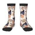thumbnail image 1 of Rateoe Watercolor Plants Pattern Children's Socks, Socks Gifts ,kids Crew Soft Cotton Socks , Moisture-Wicking, Durable, Ideal for Daily Wear & Sports, 1 of 5