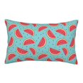 thumbnail image 1 of Rateoe Watermelon Pattern Pillow Covers with Invisible Zipper(Pillows are not Included) Standard Pillowcases-14"x20", 1 of 6