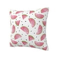 thumbnail image 1 of Rateoe Watermelon Pattern Throw Pillow Cover Premium Pillow Stuffer Sham Square for Decorative Cushion Bed Couch Sofa(Pillow insert not included), 1 of 8
