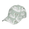 thumbnail image 1 of Rateoe White Birds Pattern Baseball Cap Outdoor Cap Mountain Dad Hat - Unstructured Soft Cotton Cap-Adjustable UV Protection Cap, 1 of 6