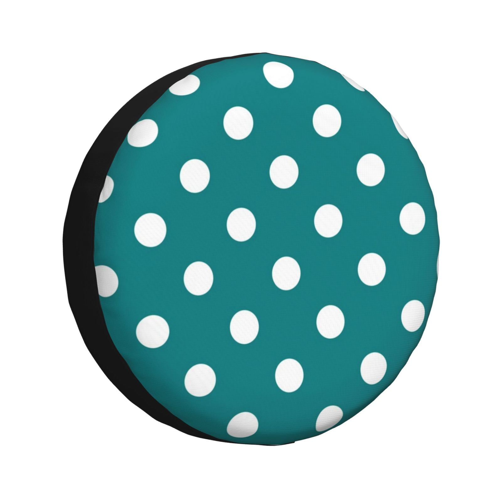 GABSHAIM Funny Dog Tire Cover - Custom Name Havanese, Polka Dot Paw Print, 18 Inch Wheel Protector - View #11