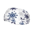 thumbnail image 1 of Rateoe blue Snowflake Prints Pattern Sports Headbands ,Moisture Wicking Workout Headband, Sweatband Headbands for Running,Cycling,Yoga,Hairband for Women and Men, 1 of 9