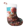 thumbnail image 1 of Rateoe fairy-tale-world-with-delicious-candy Print Christmas Stockings,18 Inch Large Christmas Stockings Decoration Ornaments for Holiday Home Fireplace Indoors, 1 of 7