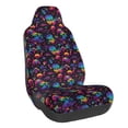thumbnail image 1 of Rateoe mushroom colorful Skull Print Car Seat Cover,Elastic Car Seat Protector,Washable Durable Automotive Seat Cover Car Interior Accessories, 1 of 2