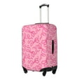 thumbnail image 1 of Rateoe pink bow Printed Luggage Cover, Suitcase Protector Fits 18-32 Inch Luggage-X-Large, 1 of 7