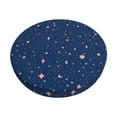 thumbnail image 1 of Rateoe star night sky Pattern Round Bar Stool Seat Covers,Washable Stool Cushion Slipcover Elastic Bar Chair Covers for 12-14 Inch Chair-13 inch, 1 of 7