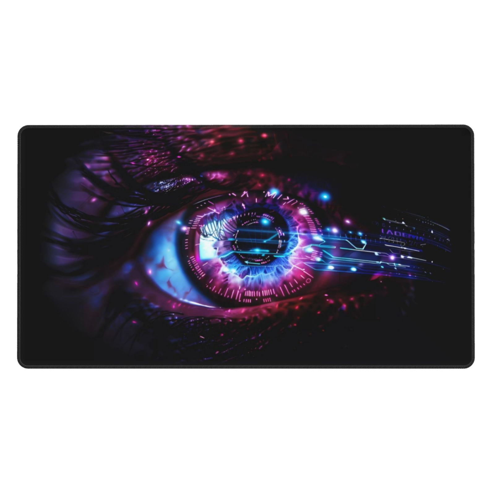 Rateoe v Print Mouse Pad - Extended Large Gaming Mousepad,Non-Slip Stitched Edge,16x29.5 Inch