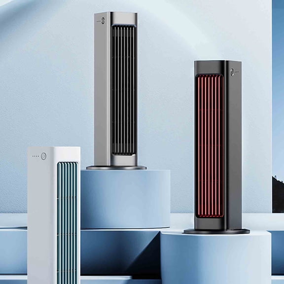 Ratfeit 3-Speed Smart Bladeless Remote and Wall Mount Tower Fan