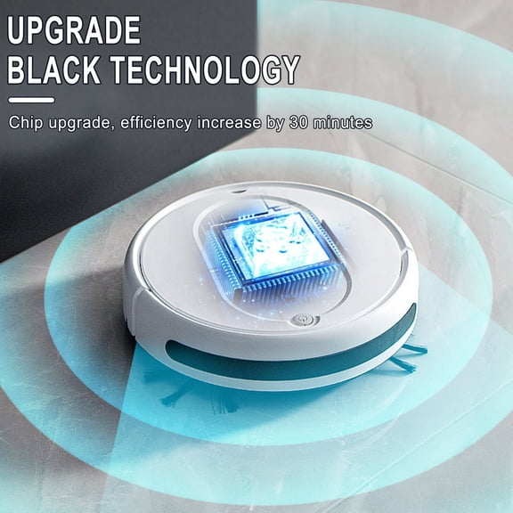 Ratfeit Automatic Sweeping & Mopping Robot Vacuum Cleaner – Usb Charging, Slim Design, 400Ml Dust & Water Tank For Hard Floors And Low Carpets