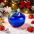 Ratfeit Christmas Rounded Fruit Figurine, Shatterproof High-Gloss ...