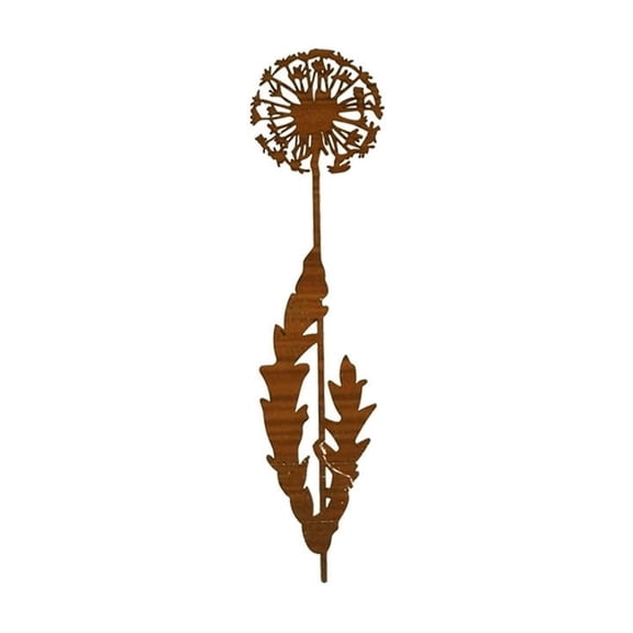 Ratfeit Metal Garden Stakes, Vintage Rusted Finish Outdoor Decor For Flower Pots & Lawns, Decorative Stakes For Indoor & Outdoor Use, Rustic Yard Ornaments