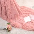 thumbnail image 1 of Ratfeit Plush Super Soft Shaggy Blanket Bedding Sofa Cover Furry Fuzzy Fur Warm Throw Qulit Cozy Couch Blanket for Winter (31"x47"), 1 of 9