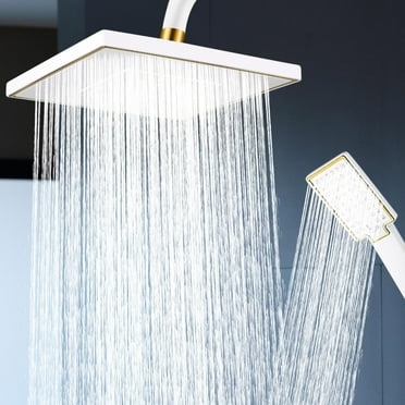 Ratfeit Rain Shower Head, Stainless Steel Rainfall Ceiling Mount Shower Head