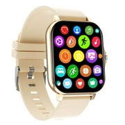 Ratfeit Smart Watch for Men Women Make Calls/Text, 1.7 HD Full Screen Digital Watches, Screen Metal Case Remote Take Photo, IP67 Water Proof Smart Watch for IOS & Android, Step Trackers Watch #1