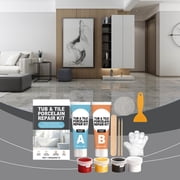 Ratfeit Tile Repair Kit, Invisible Crack And Chip Filler For Ceramic Porcelain And Marble Tiles, Waterproof Grout And Adhesive For Bathroom Kitchen And Floor Restoration