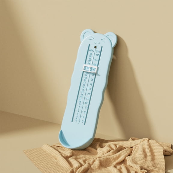Ratfeit Universal Foot Measuring Device, Accurate Foot Length & Shoe Size Gauge For Home Use, Non-Slip Base & Adjustable Stopper, 1-Pack