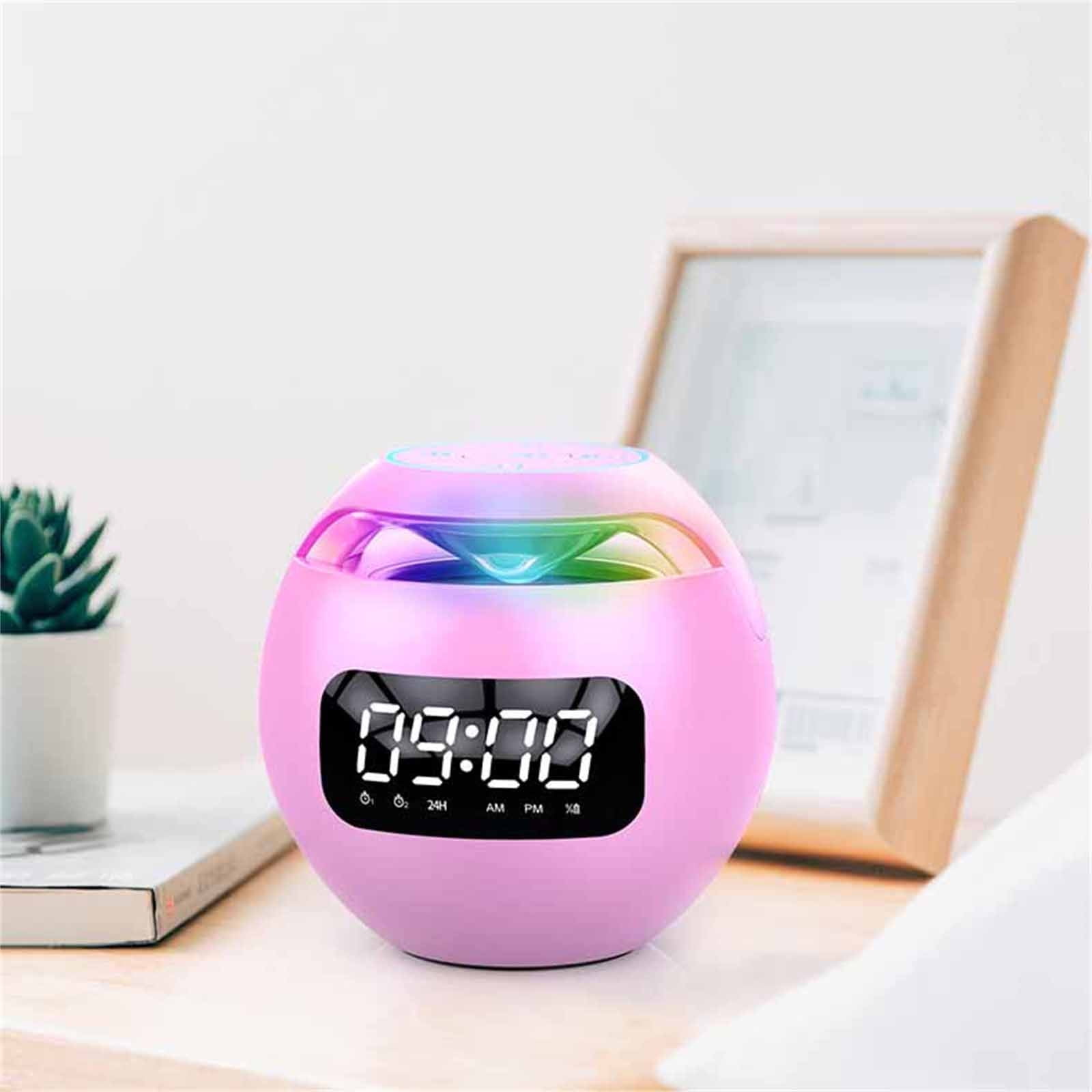 Ratfeit Wireless Bluetooth Speaker, Digital Clock, Alarm Clocks for
