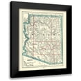 thumbnail image 1 of Rathbun 12x14 Black Modern Framed Museum Art Print Titled - Arizona - Rathbun 1893, 1 of 5
