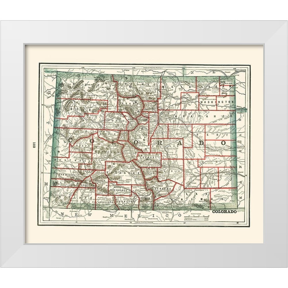 Rathbun 17x15 White Modern Wood Framed Museum Art Print Titled ...