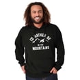 thumbnail image 1 of Rather Be In Mountains Hiking Life Unisex Plus Fleece Graphic Hoodie Brisco Brands 2X, 1 of 5