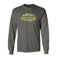 thumbnail image 1 of Rather Than Us Disagree, Why Don't You Just Be Quiet Sarcastic Novelty Gift Idea Adult Humor Funny Men's Long Sleeve Shirts, 1 of 3