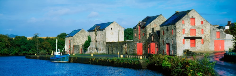 Rathmelton Co Donegal Ireland Canvas Art - The Irish Image Collection Design Pics (44 x 14)