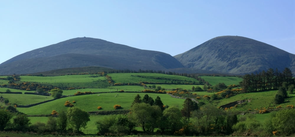 Rathmore Paps Of Anu County Kerry Ireland Canvas Art - Peter Zoeller Design Pics (25 x 11)